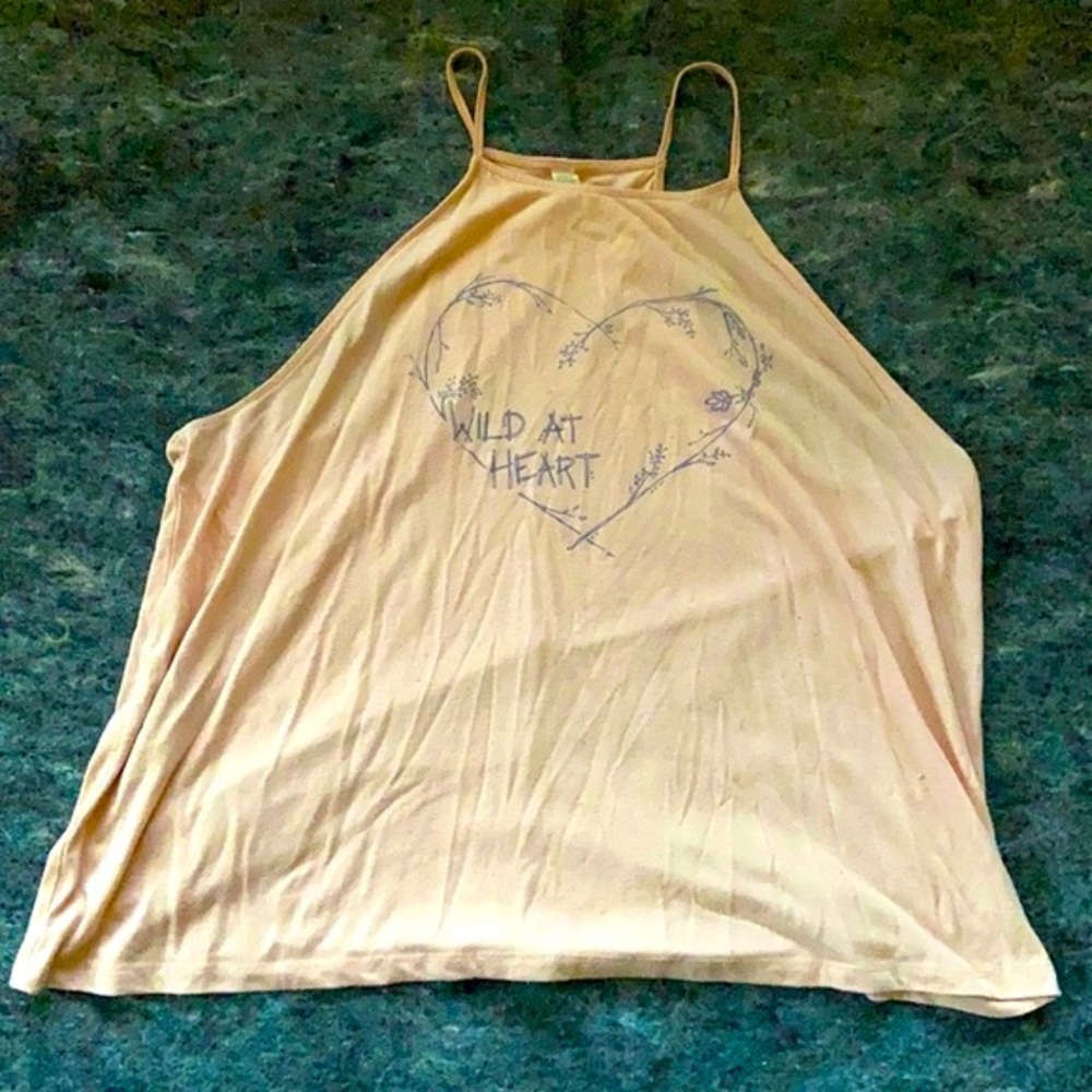 “Wild At Heart” Indie Designer Tank